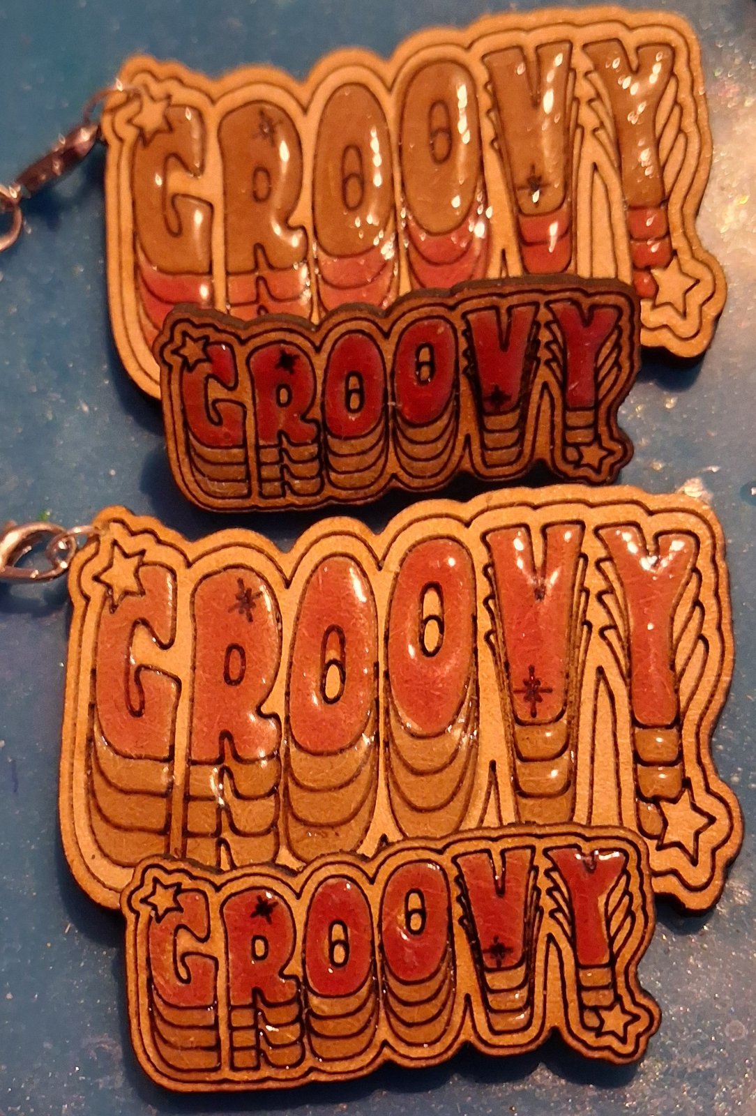 pin badges and keyrings