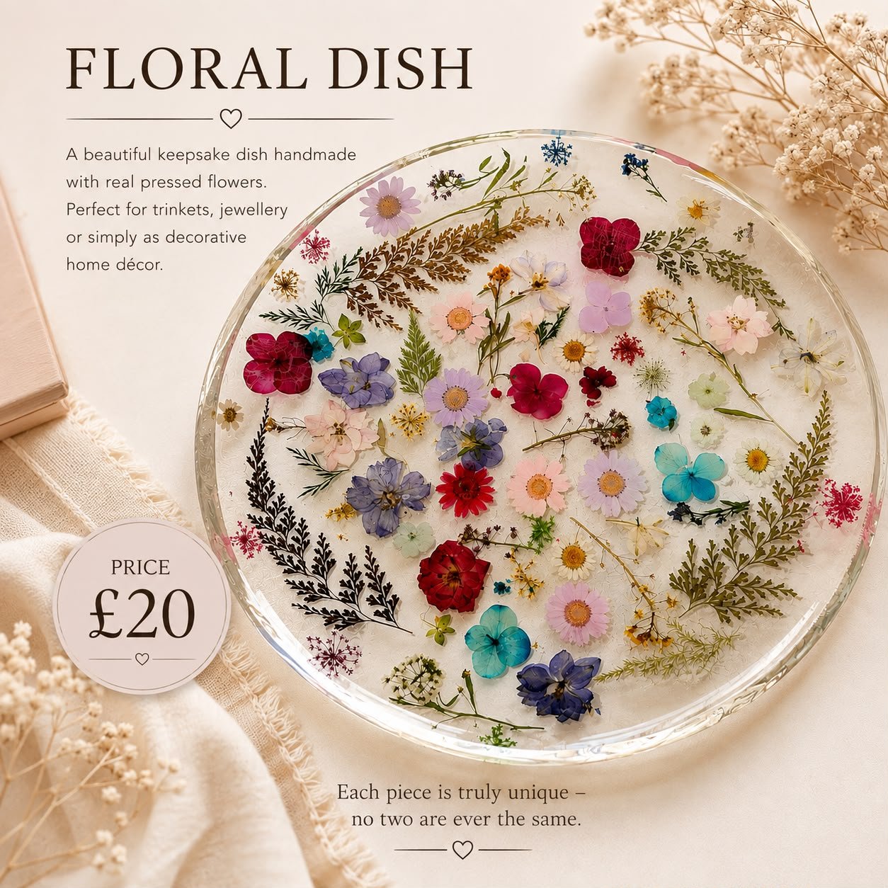 Floral Dish