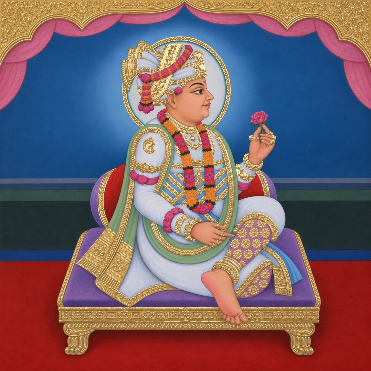 💎 Swaminarayan Bhagwan Diamond Painting Kit
