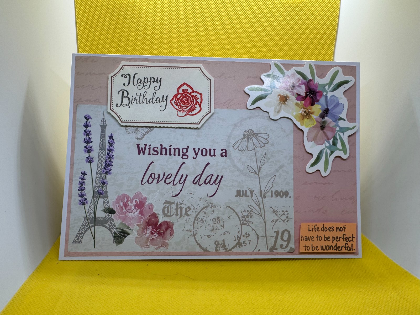 Happy Birthday - Wishing you a Lovely Day