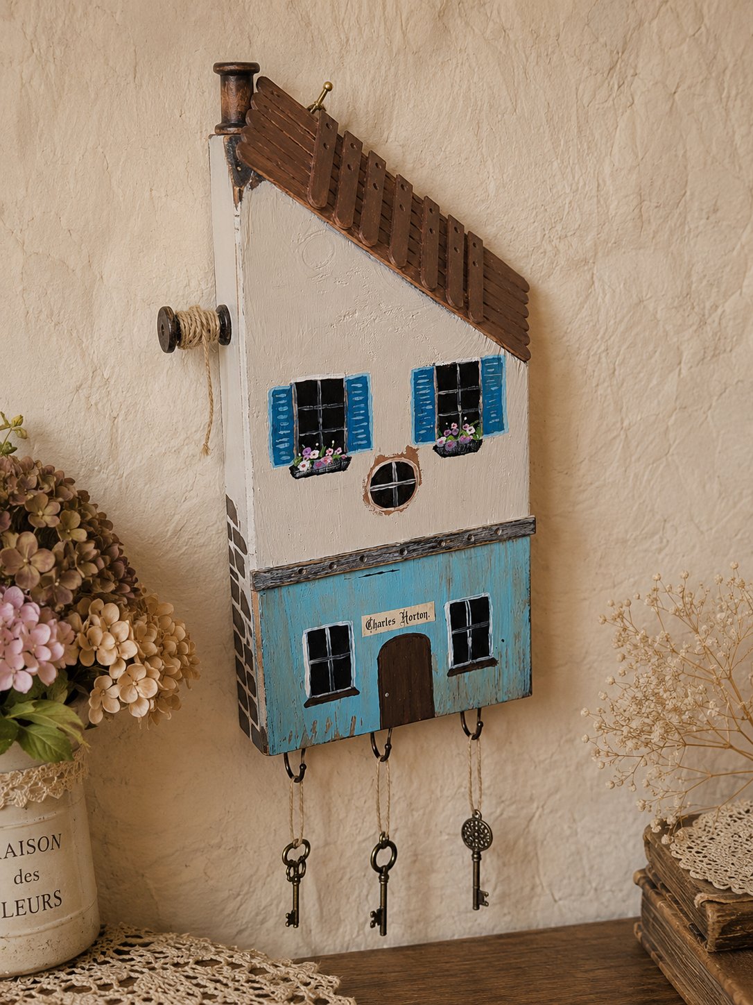 Coastal Cottage Wall Hooks