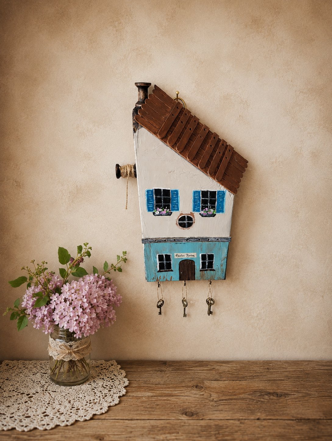 Coastal Cottage Wall Hooks