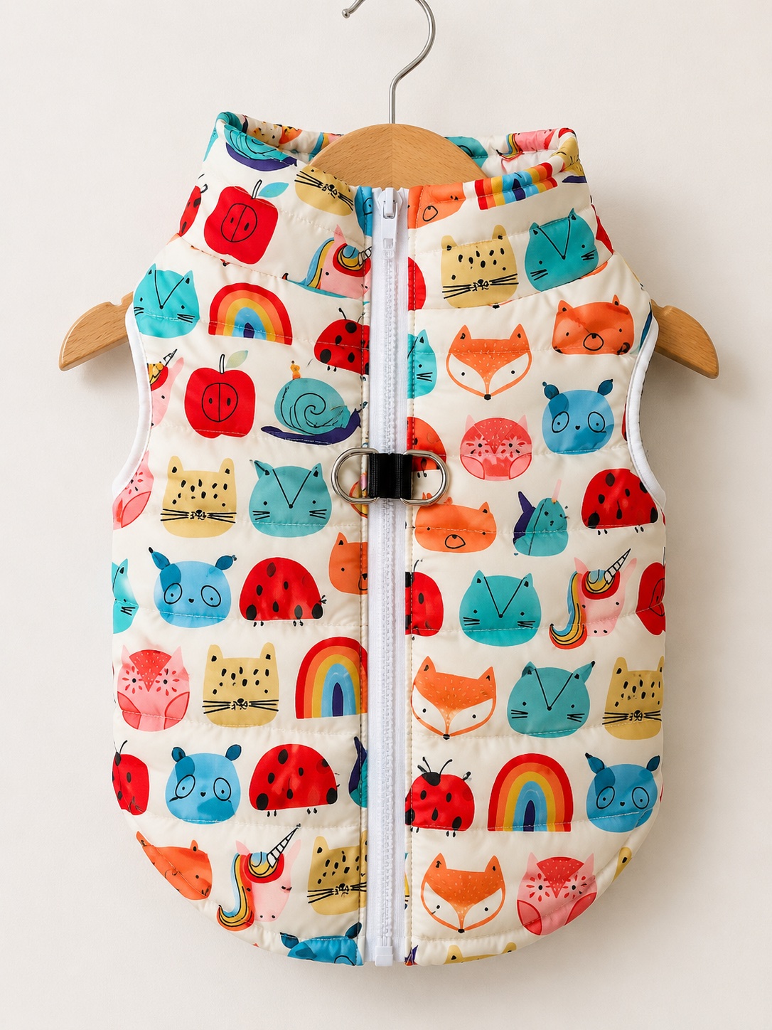 Dog jacket zip up