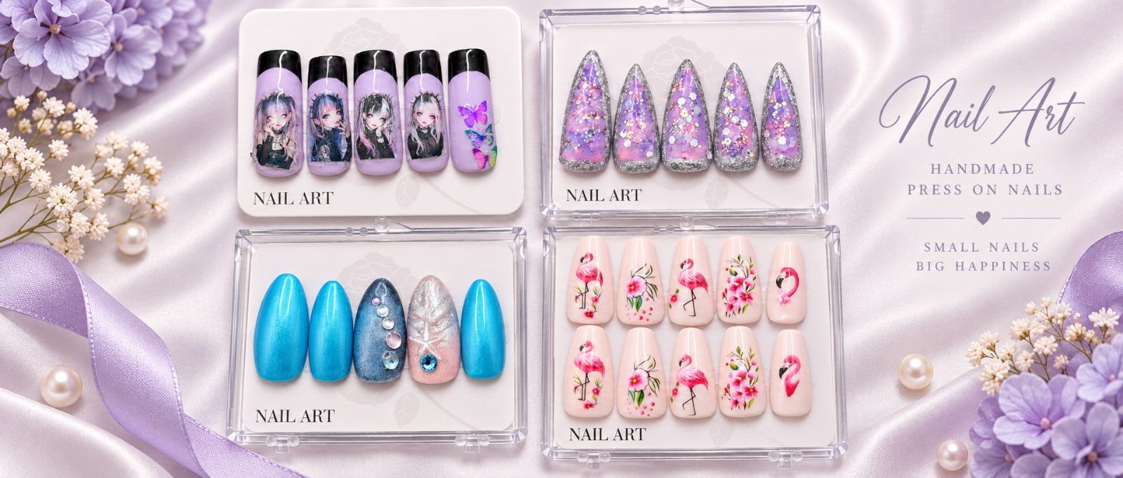 Nocturne Bloom Nails
