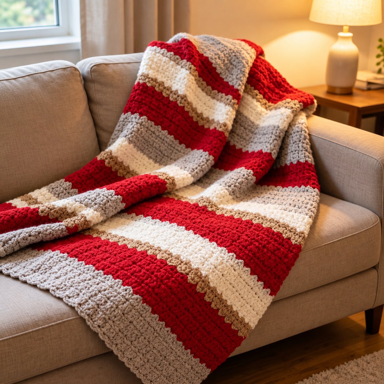 Handmade Crochet Blanket & Cushion Covers – Home Collection
