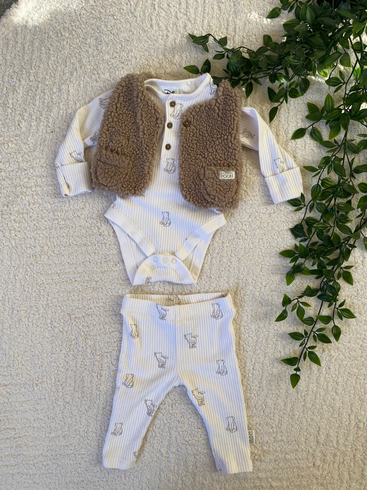 Honey Bear 🍯 | M&S Winnie the Pooh 3-Piece Set |3-6 months|