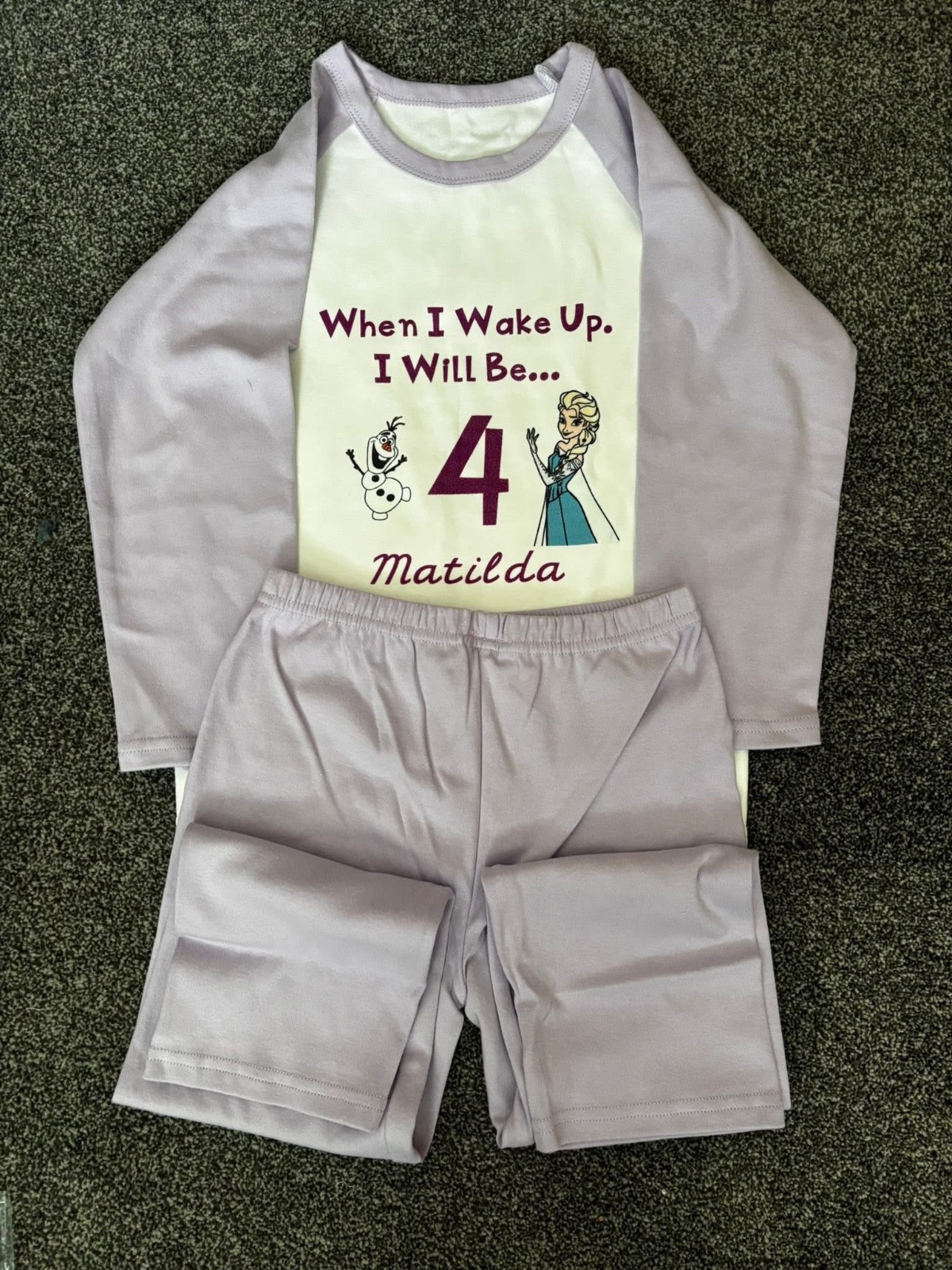 Personalised Birthday PJs