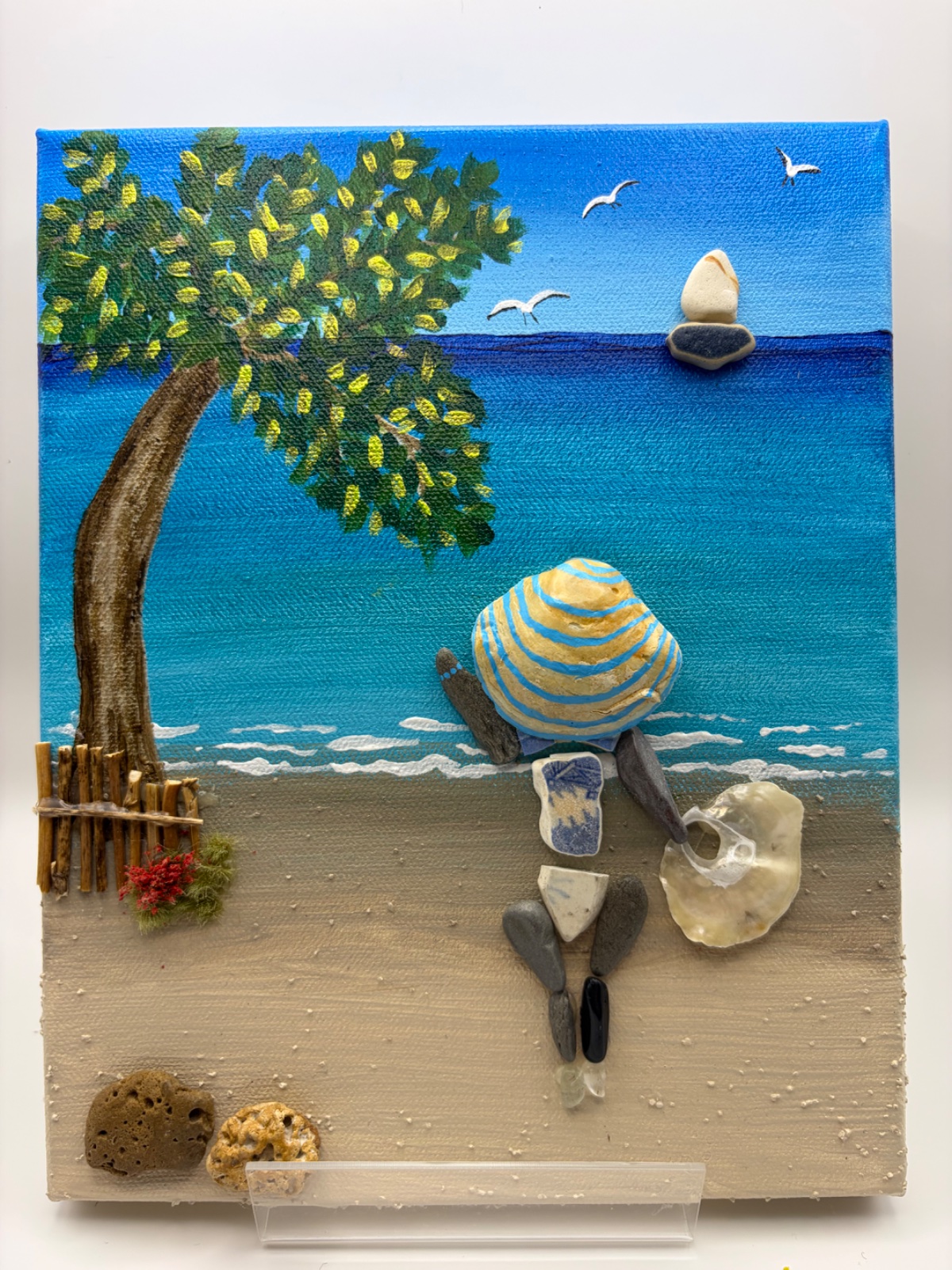 Lady on the Beach