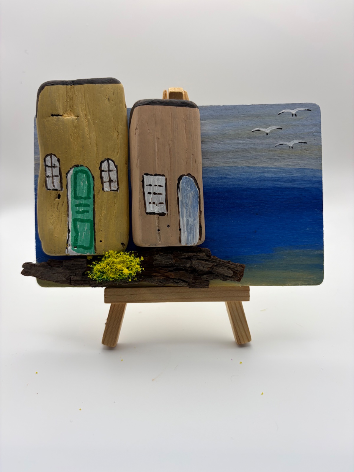 Miniature Houses Plaque
