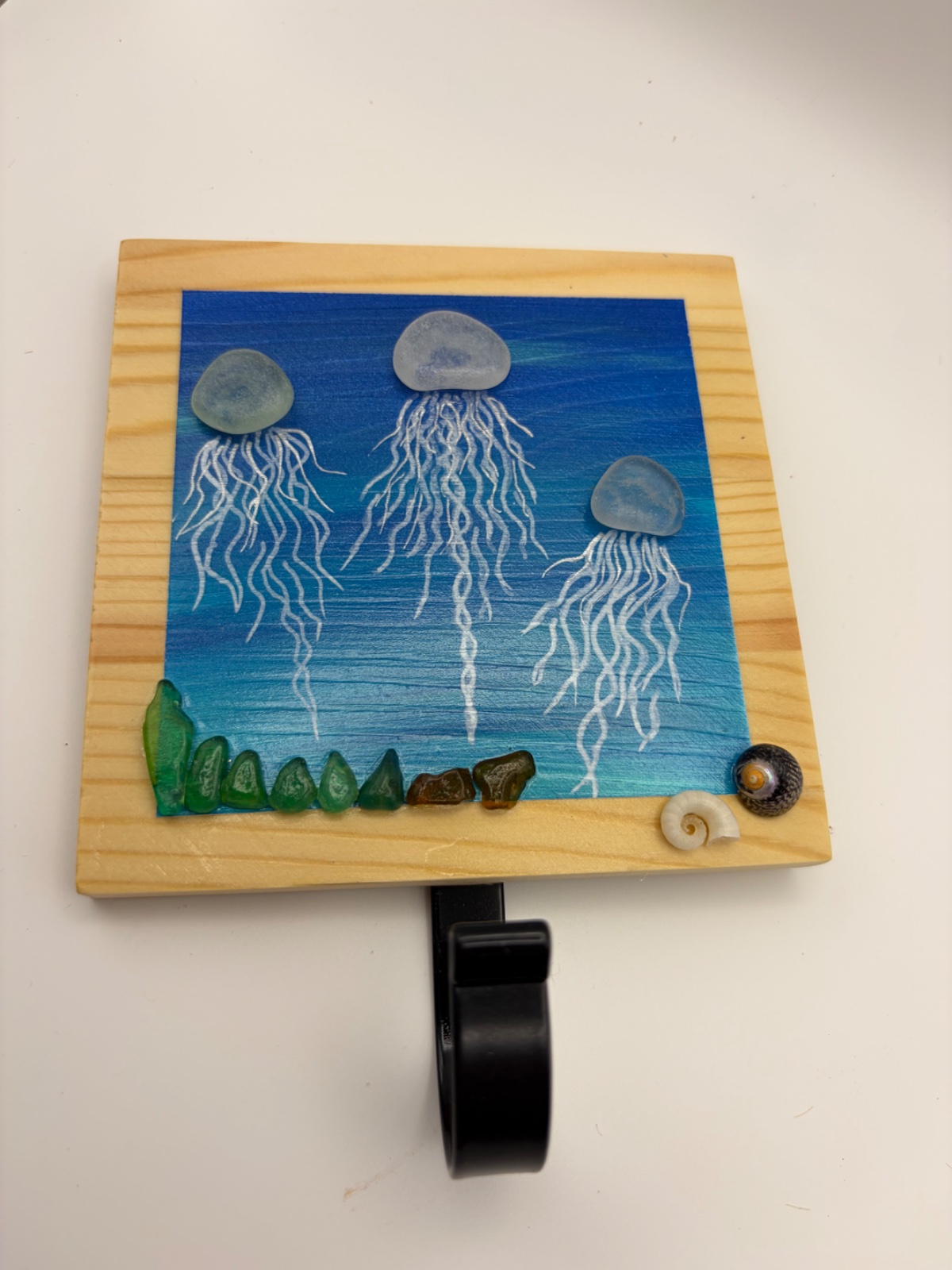 Jellyfish coat/towel hook