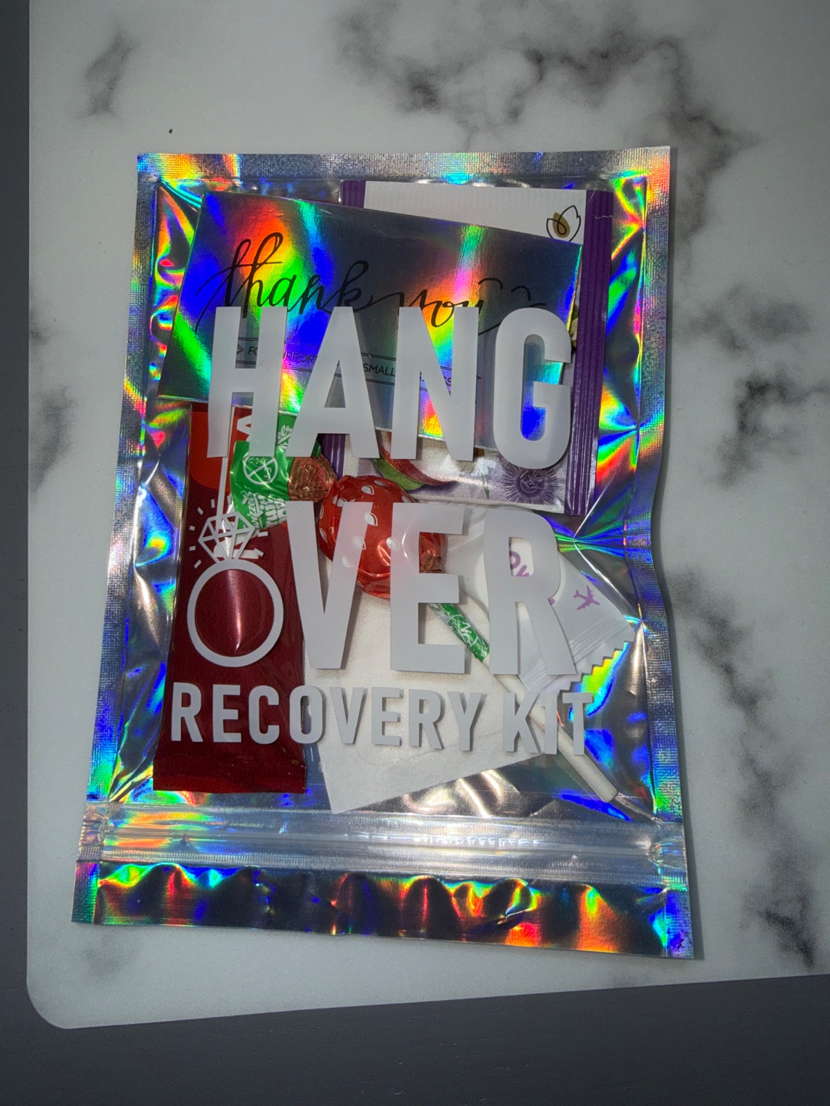 Hangover recovery kit