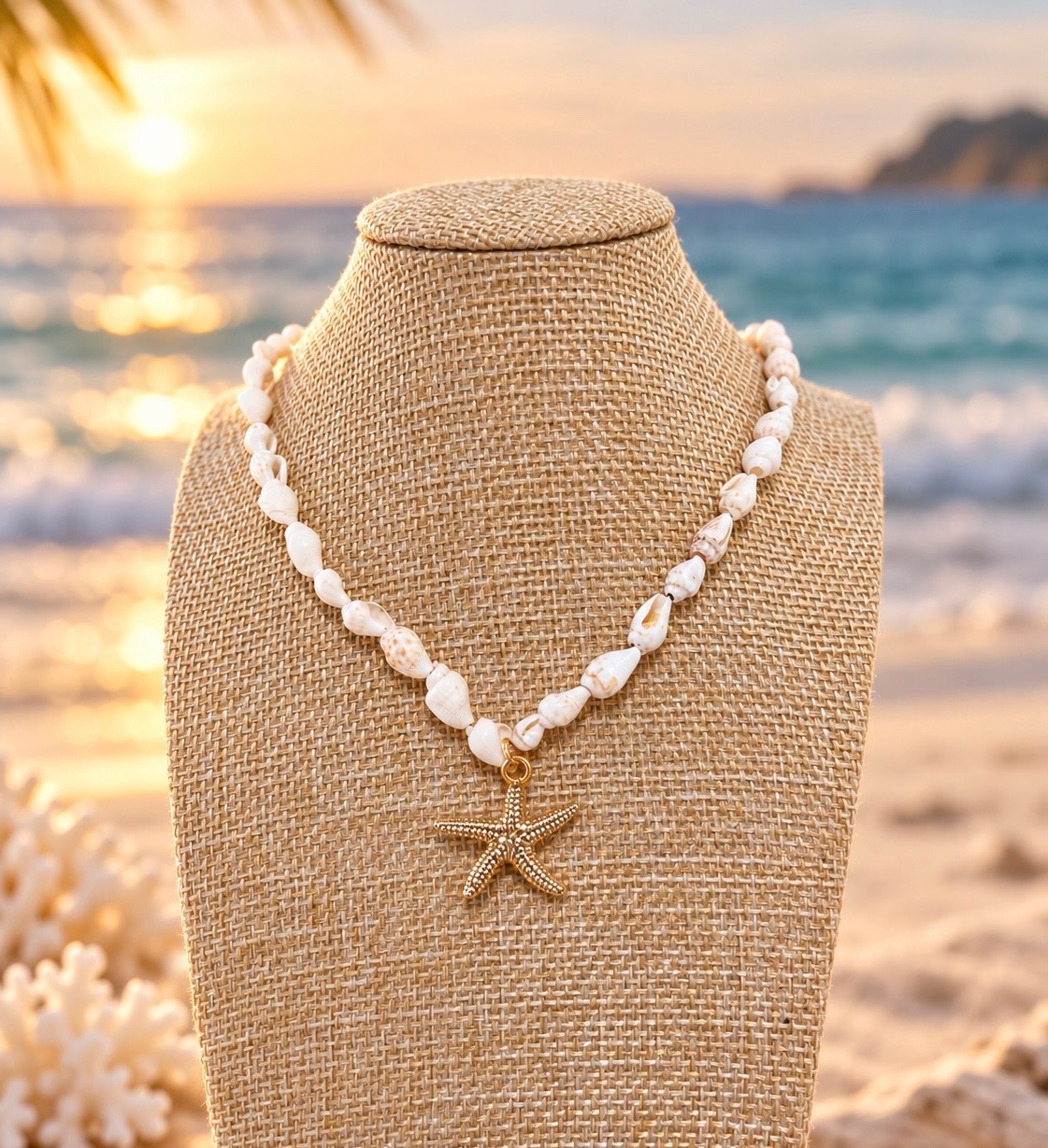 White Beachcomber Necklace