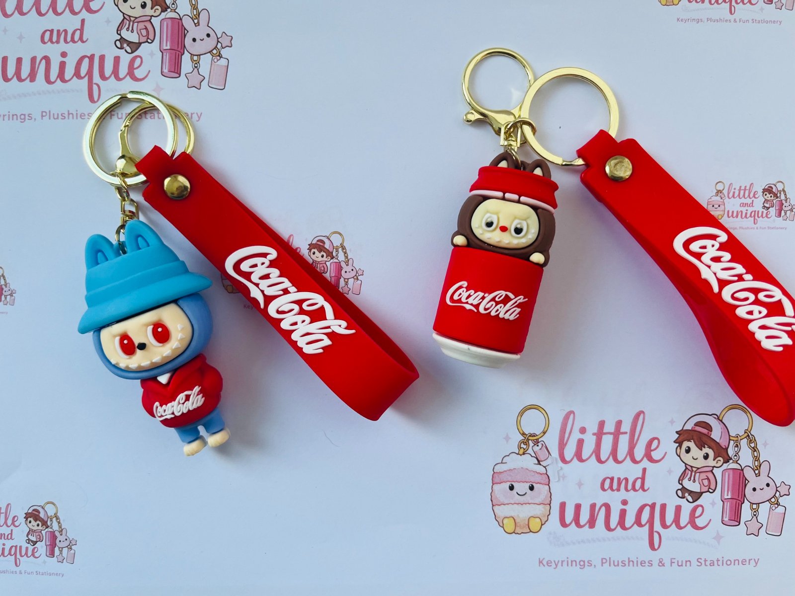 Coca‑Cola Character Keyrings