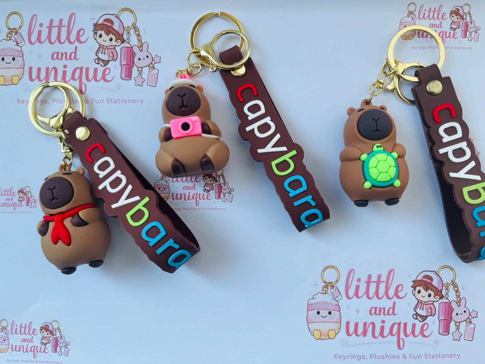Capybara Keyring