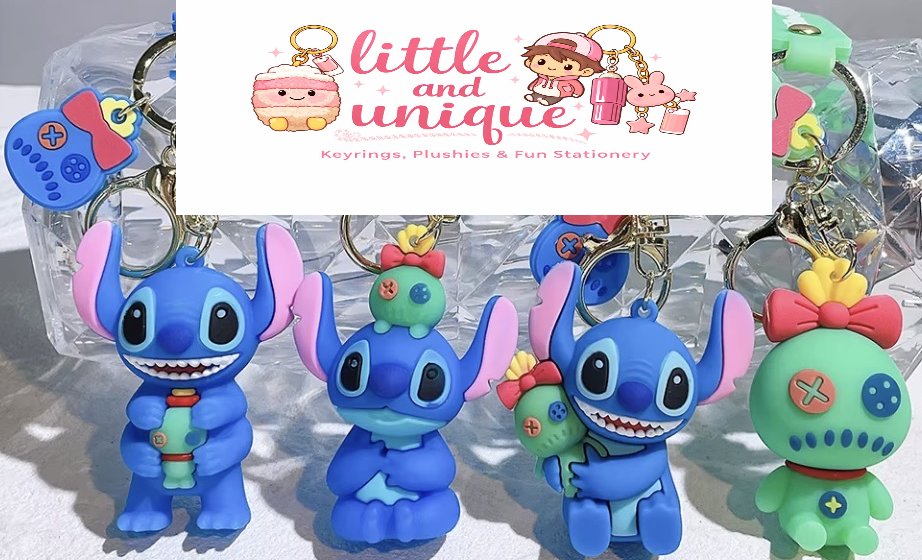 Stitch Character Keyrings