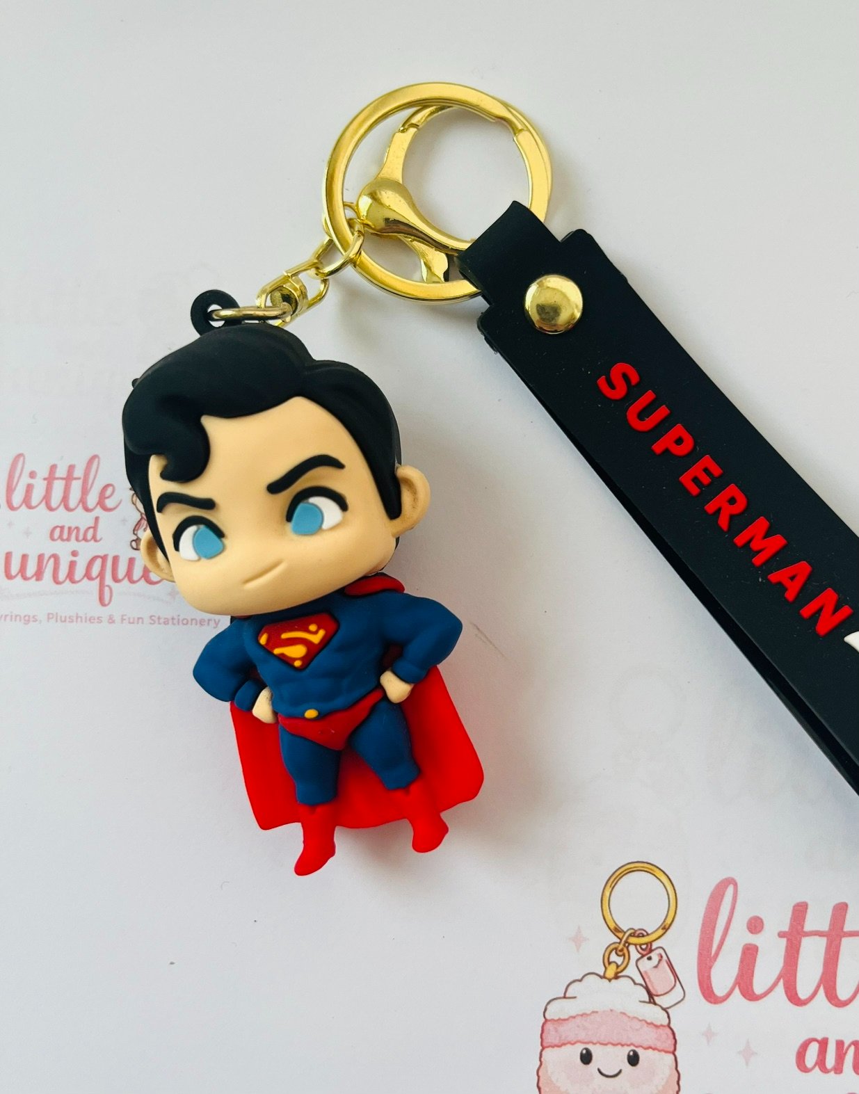 Superman Keychain – Cartoon Edition