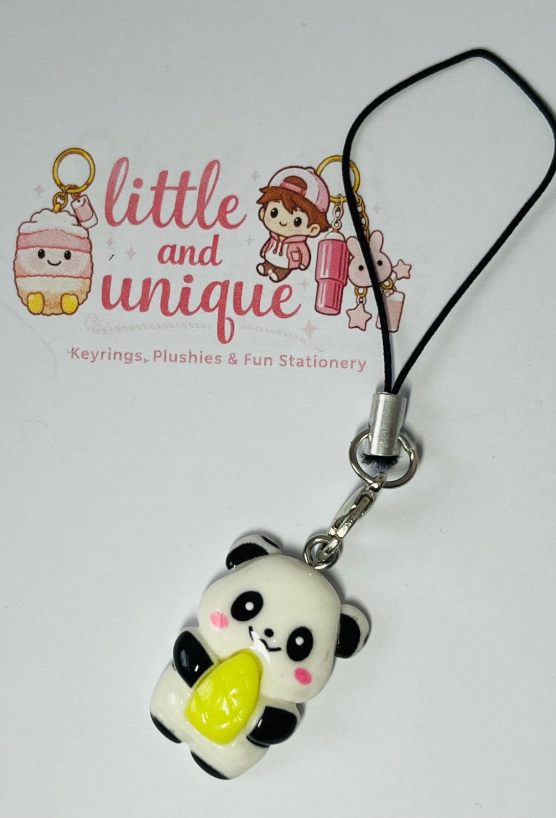Panda Phone Charm