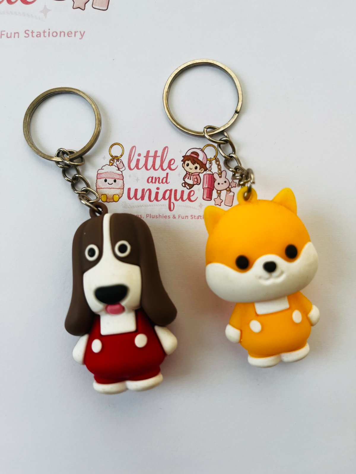 Cute Animal Character Keyrings