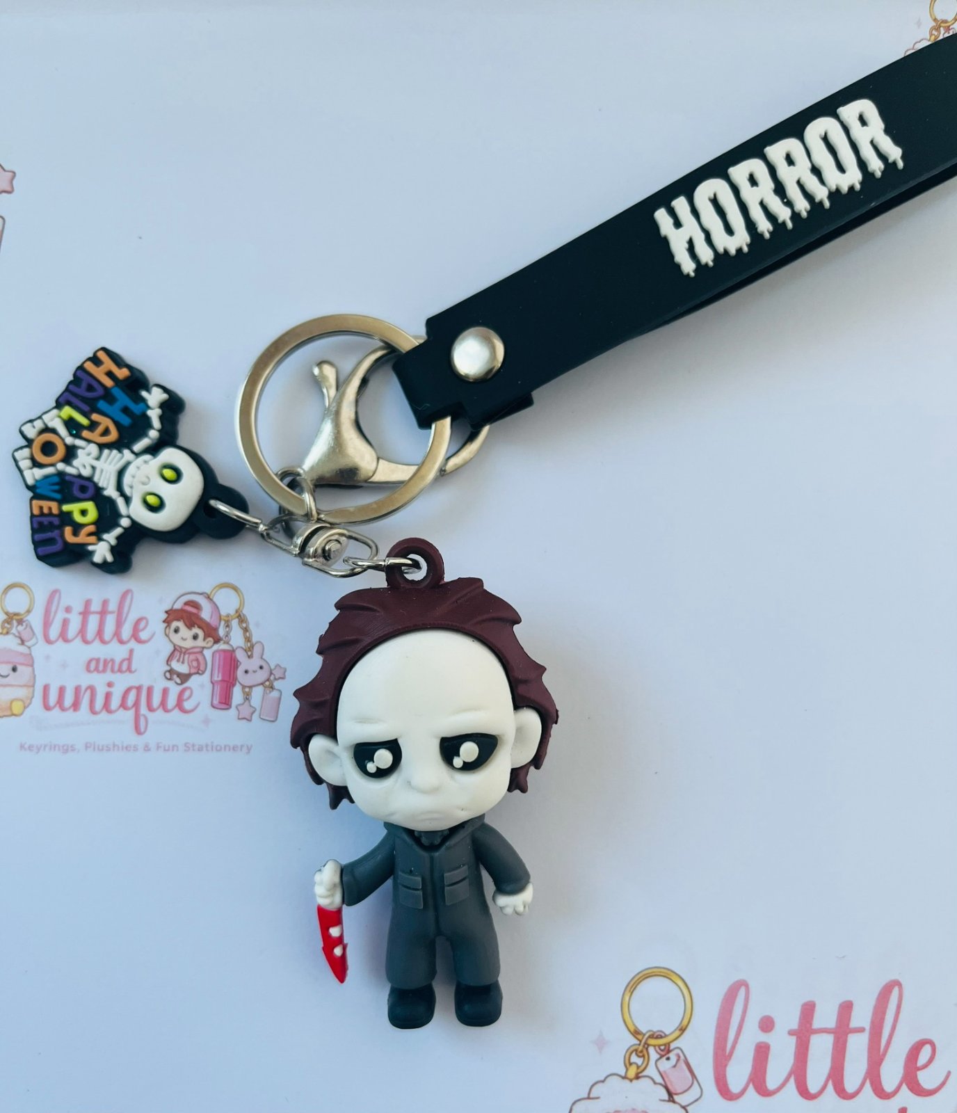 Michael Myers Horror Character Keychain