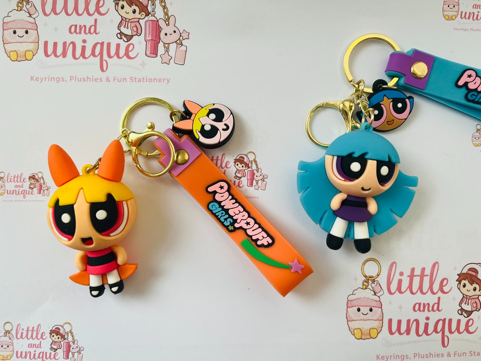 Power Puff Girls Keyrings