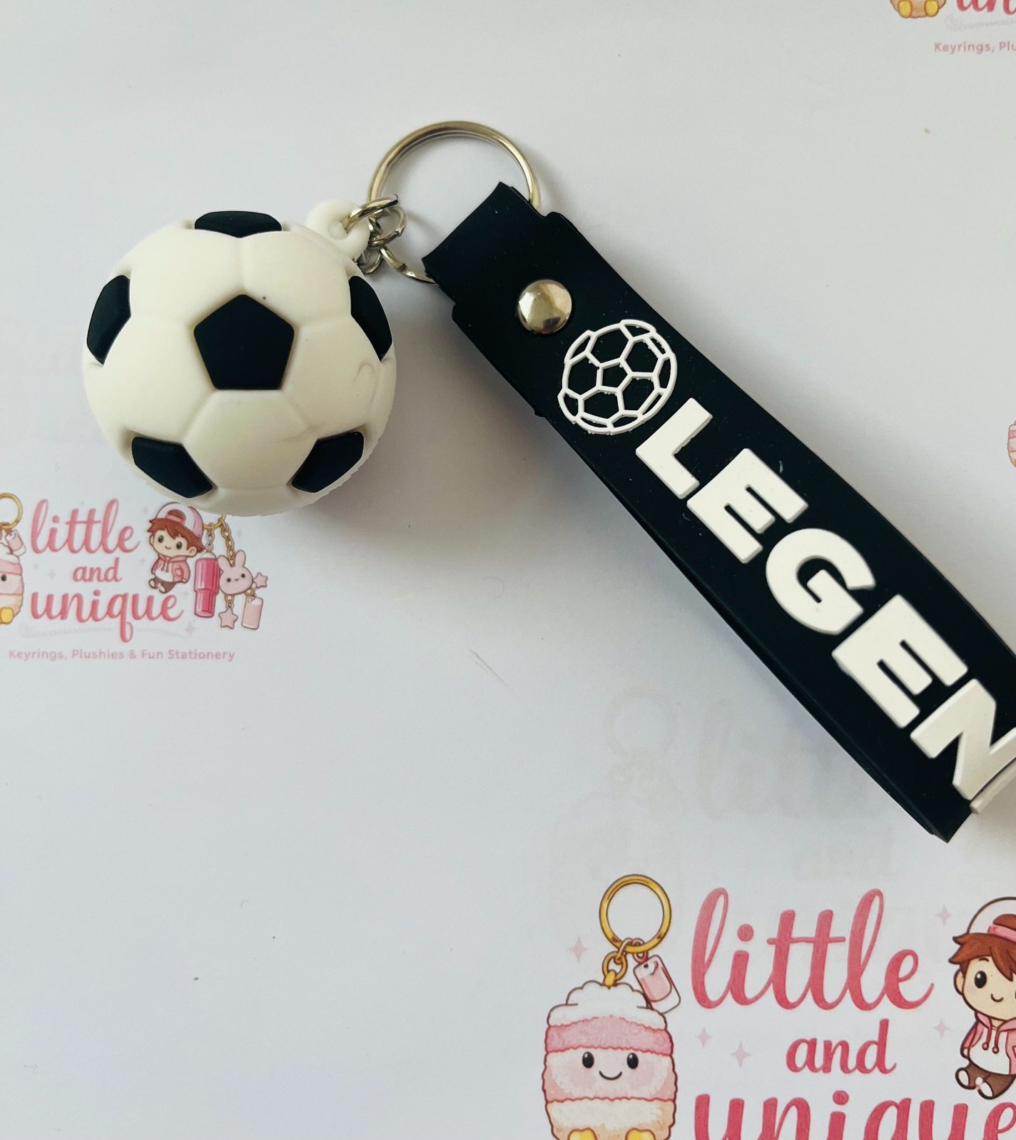 Football Legend Keyring