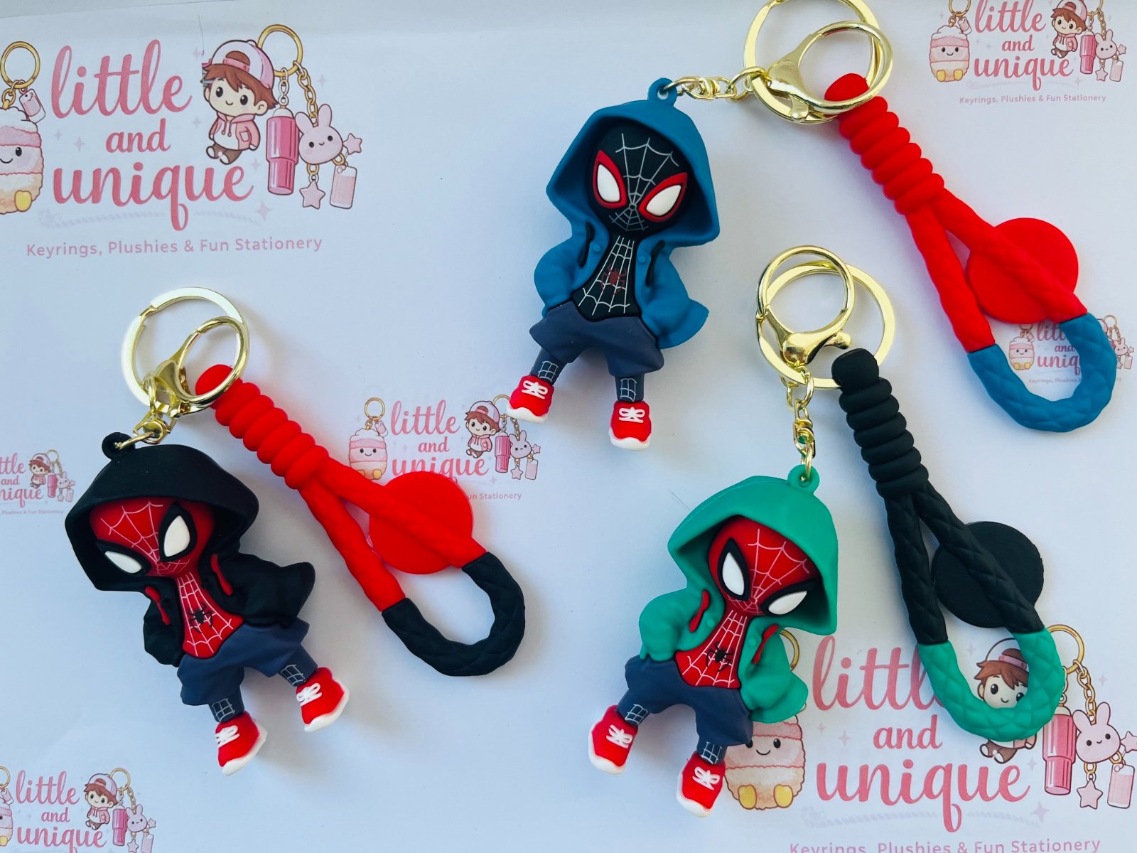 Spider‑Man Hoodie Keyring