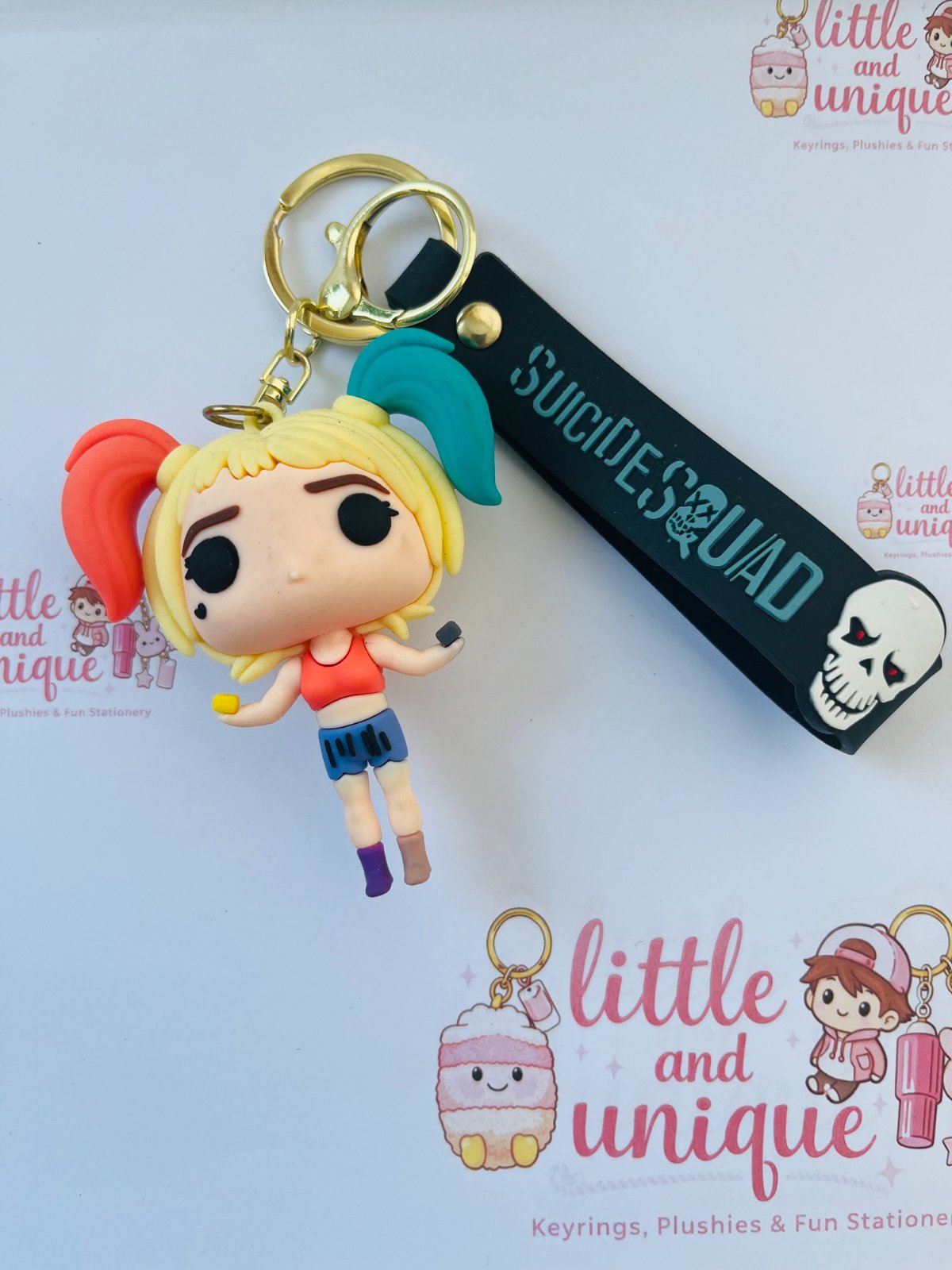 Harley Quinn Suicide Squad Keychain