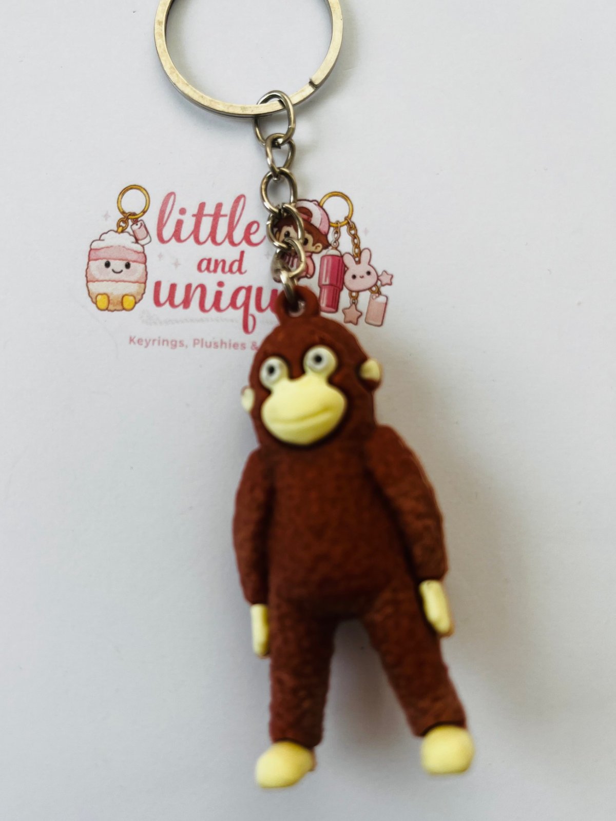 Monkey Keyring