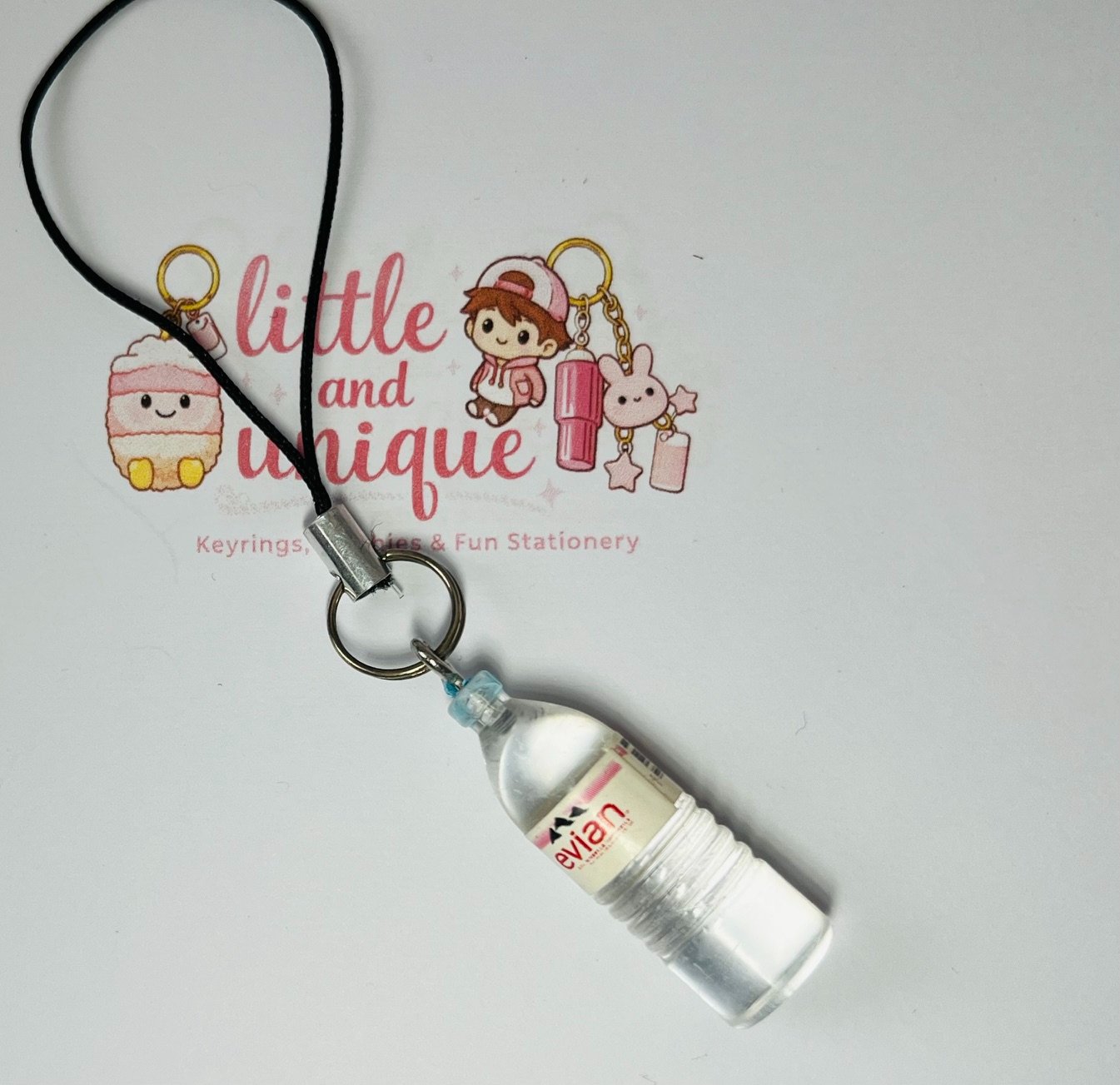 Bottled Water Phone Charm