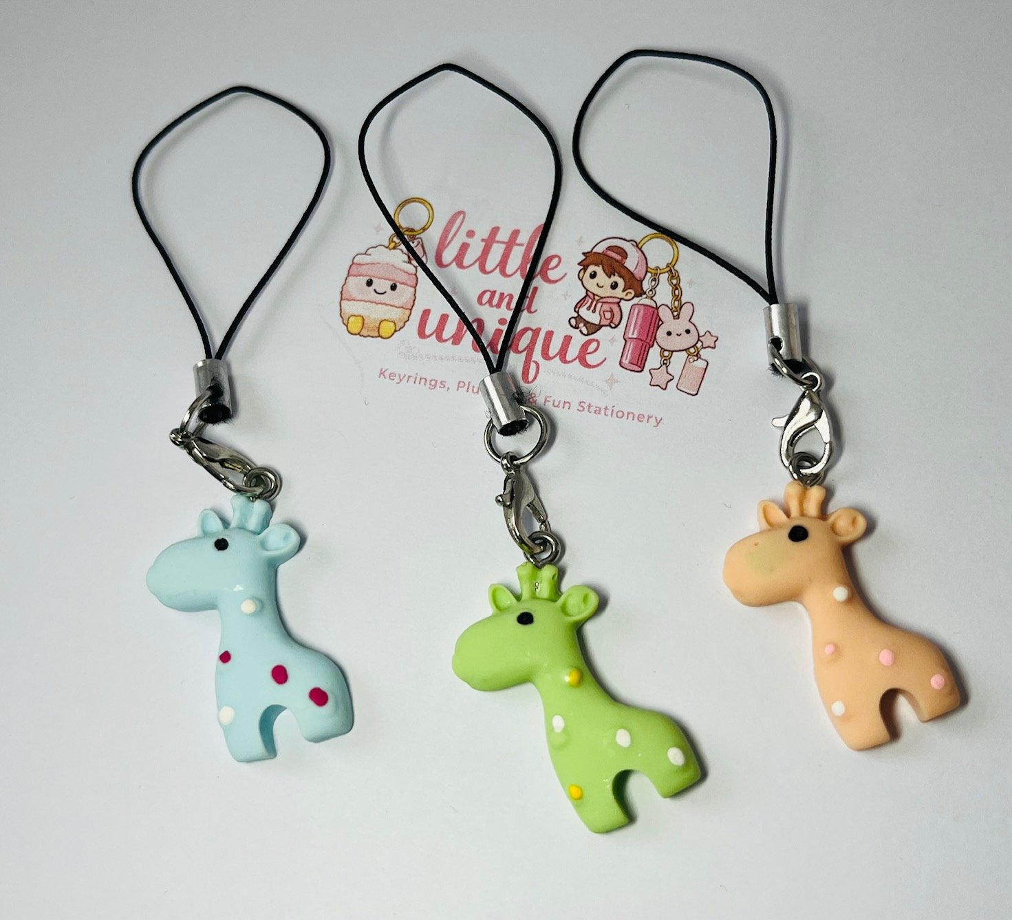 Giraffe Phone Charm