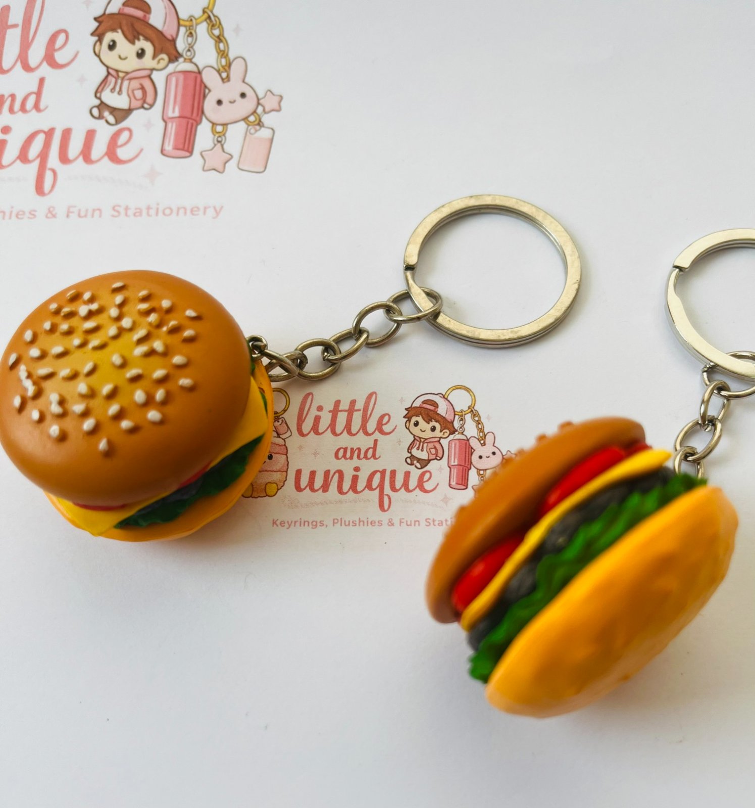 Hamburger Keyrings