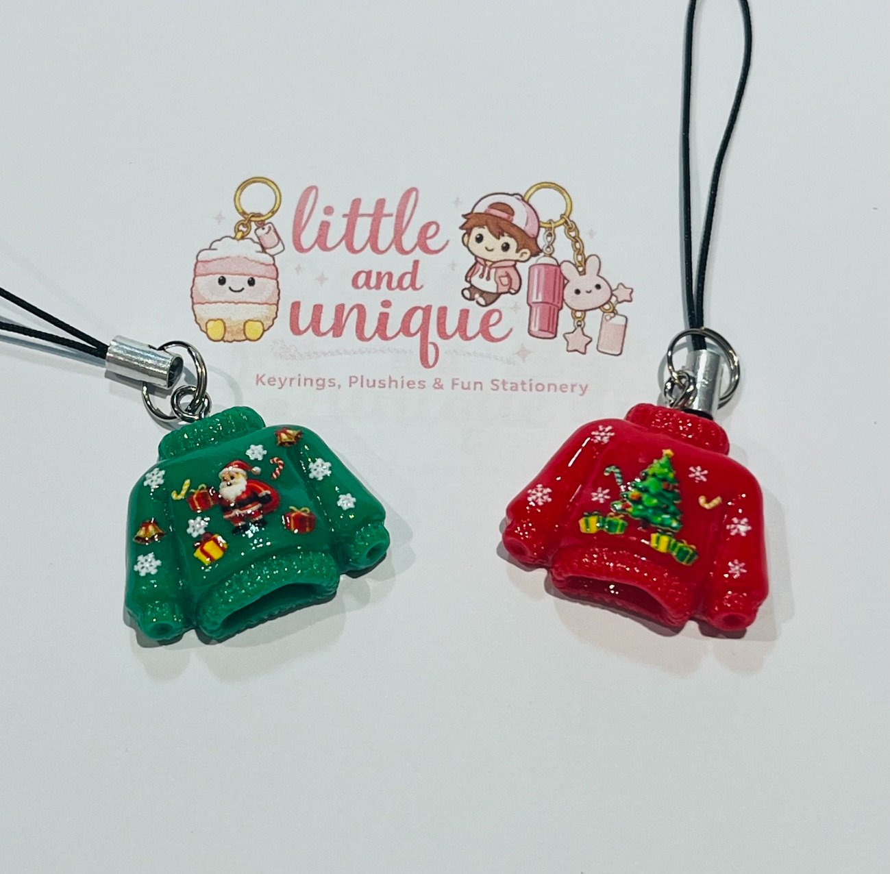 Christmas Sweater Phone Charm