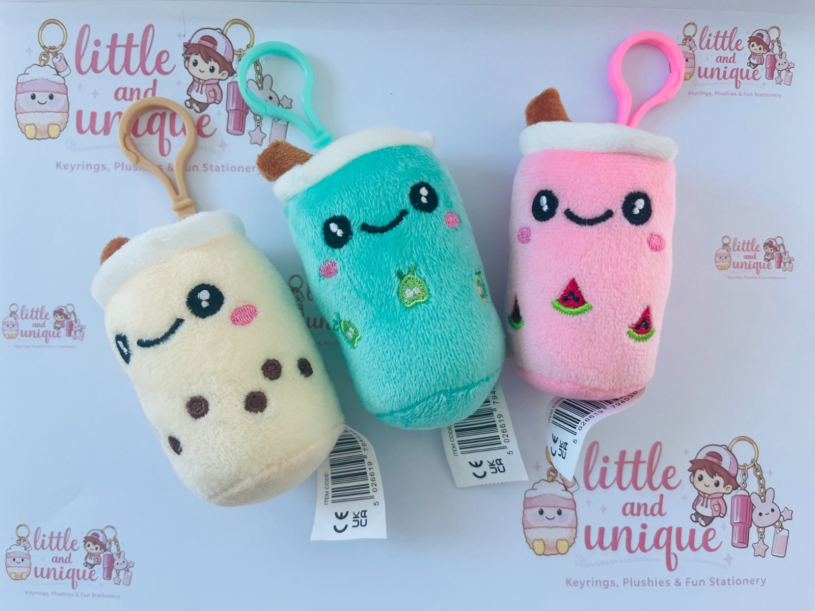 Boba Tea Plush bag charm