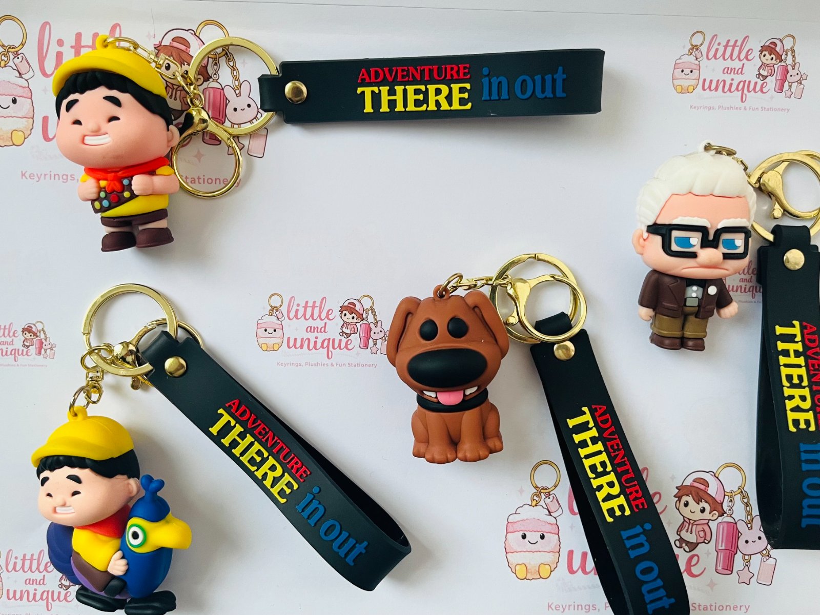 UP Movie Adventure Keyrings