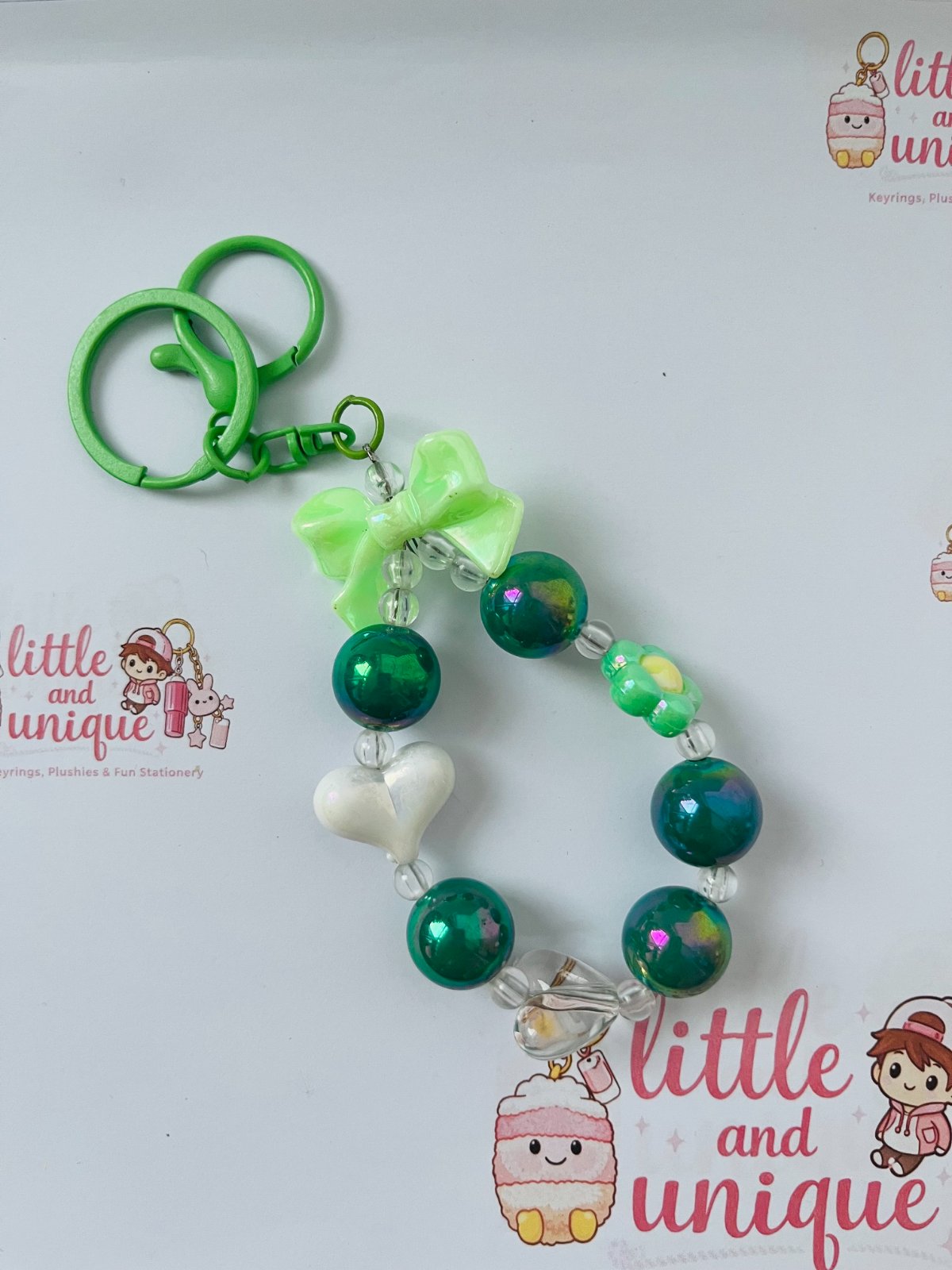 Bow Bag Charm - two colours available