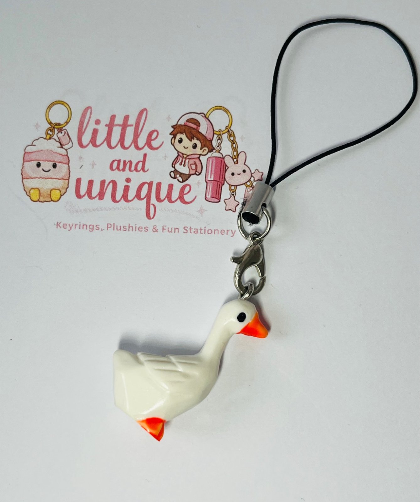 Goose Phone Charm