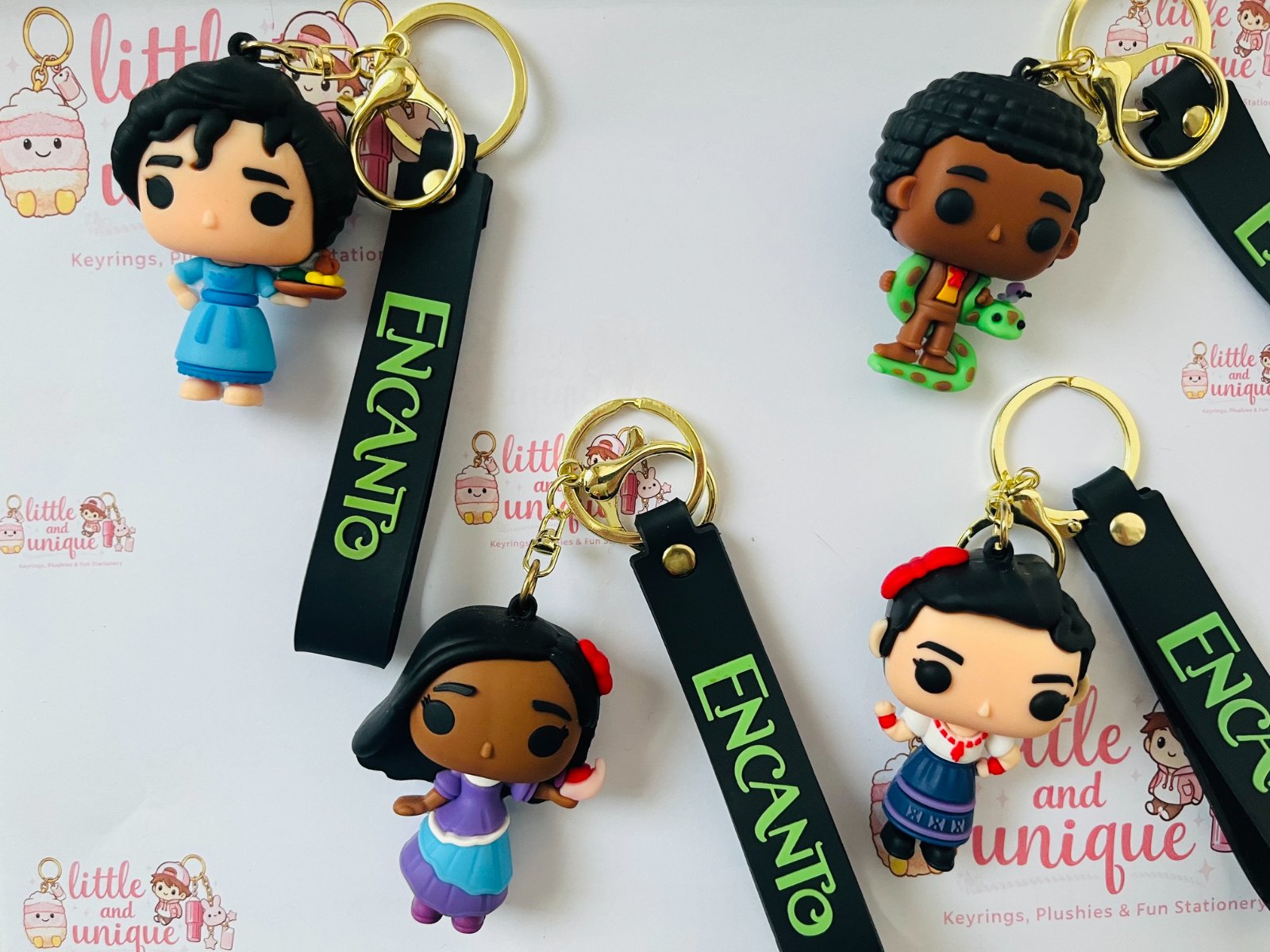 Encanto Characters Keyrings