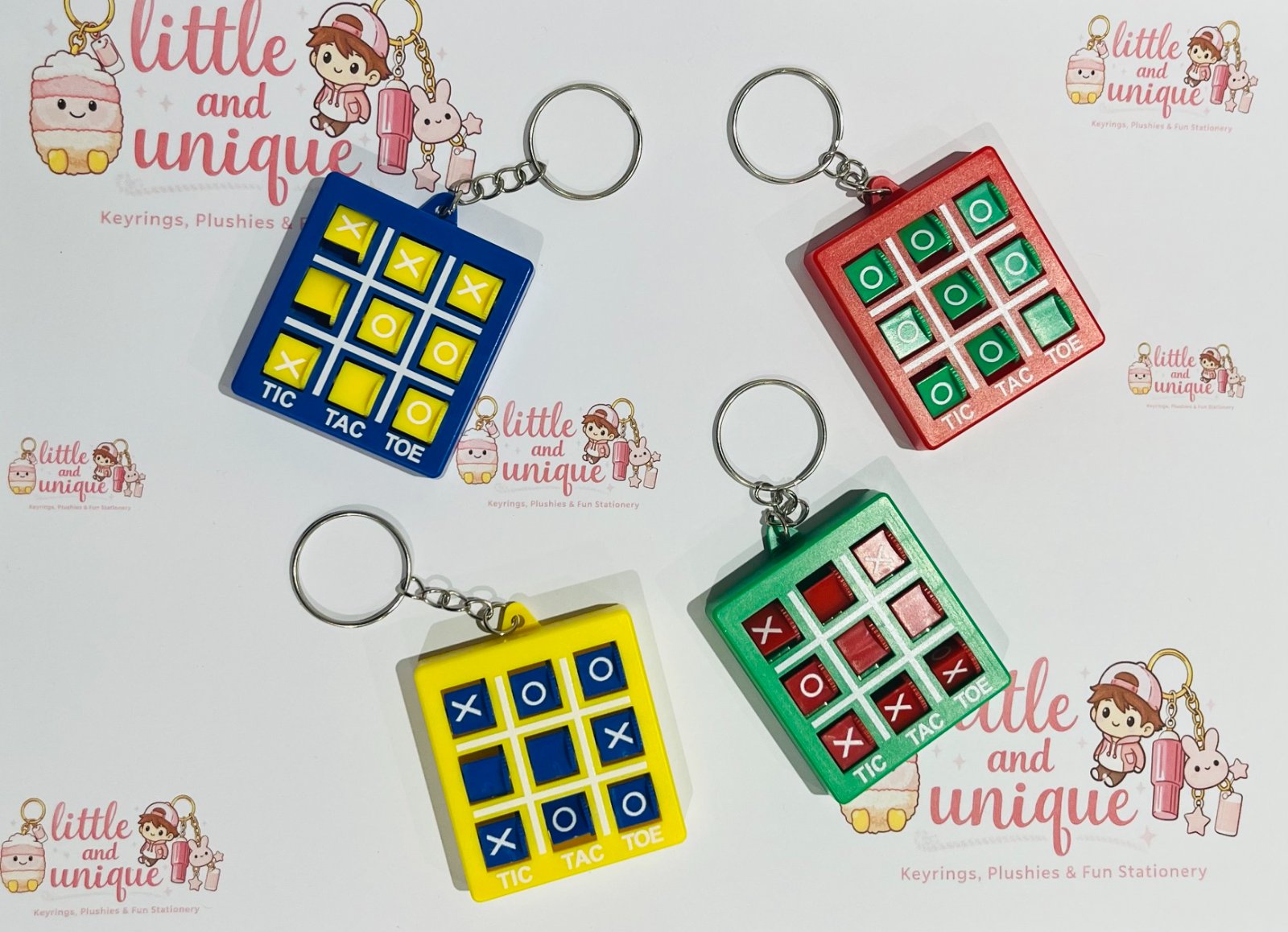 Tic Tac Toe Keyring