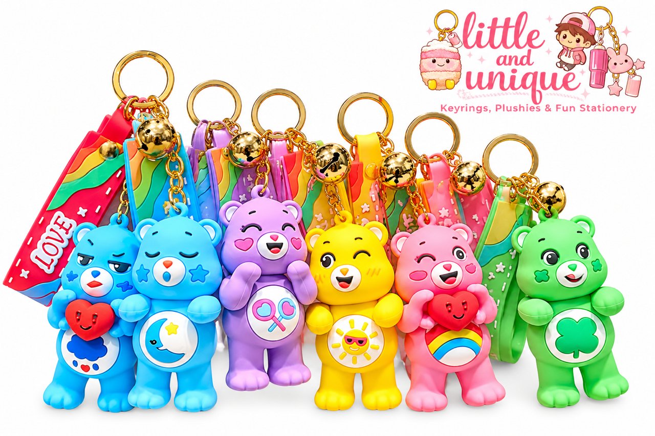Care Bears Character Keyrings