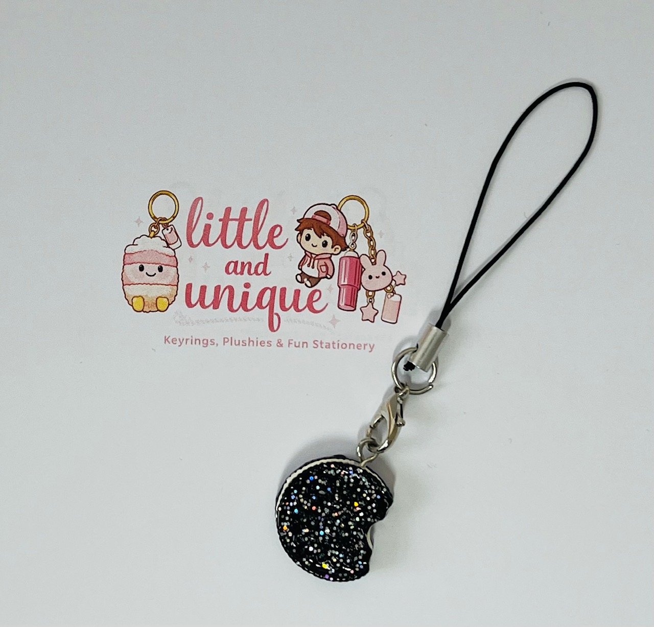 Oreo Bite Phone Charm