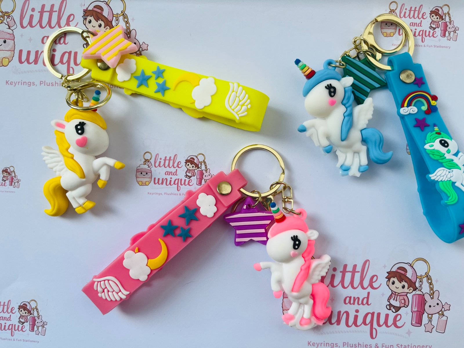 Unicorn Keyrings