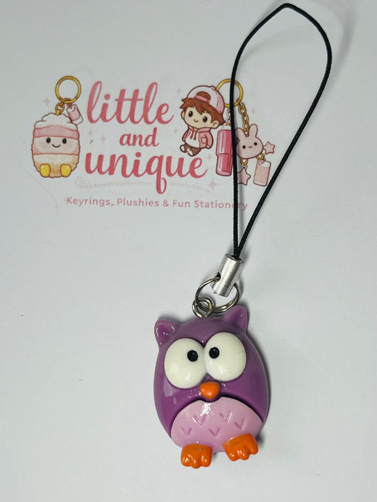 Owl Phone Charm