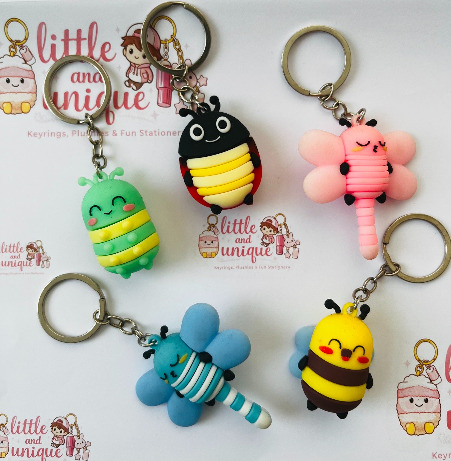 Cute Insect Keyrings