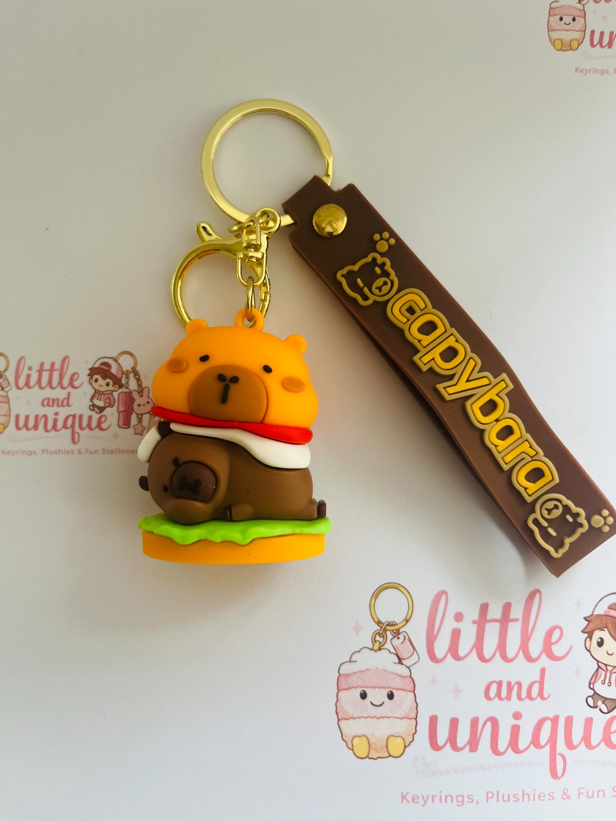 Capybara Keyring