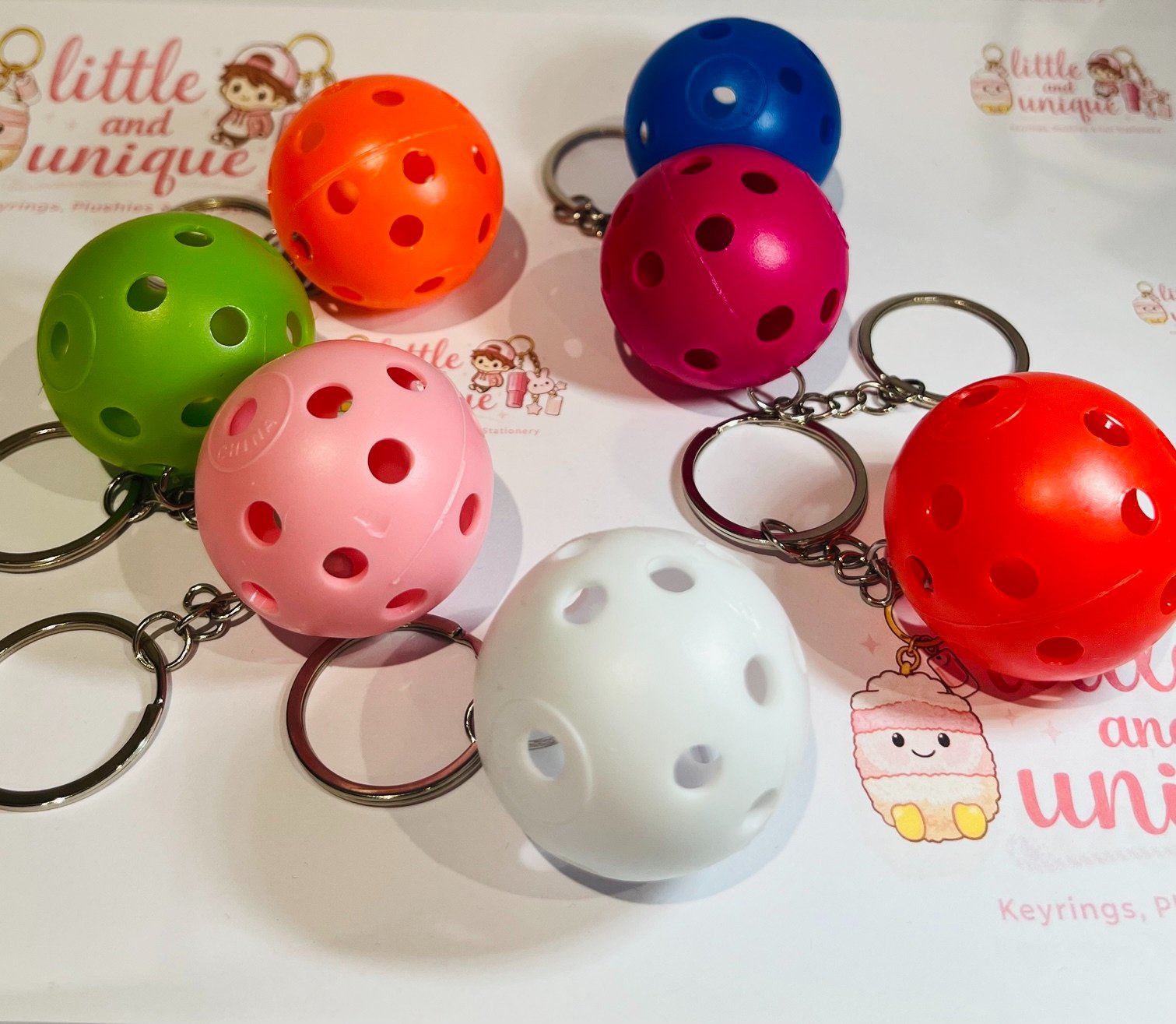 Pickleball Keyring