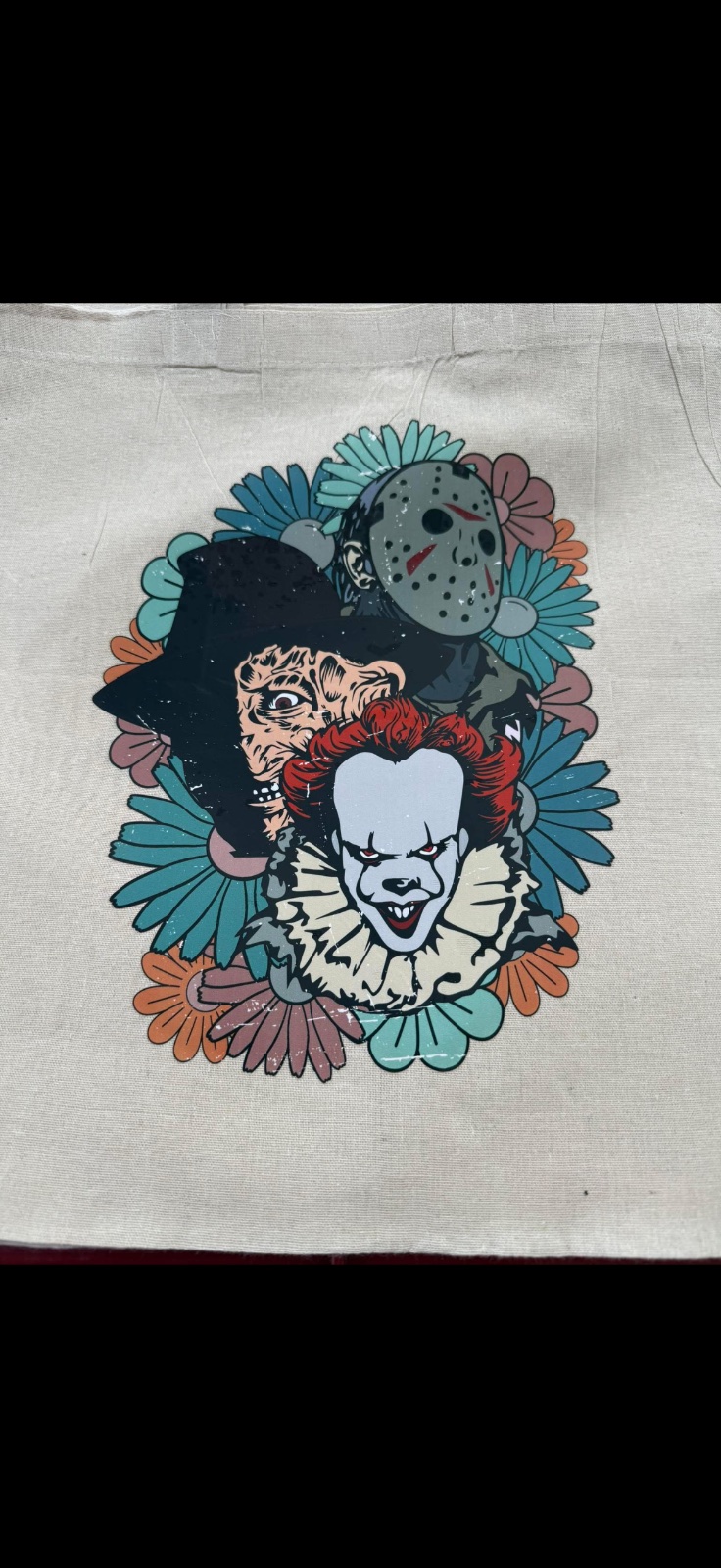 Horror tote bag