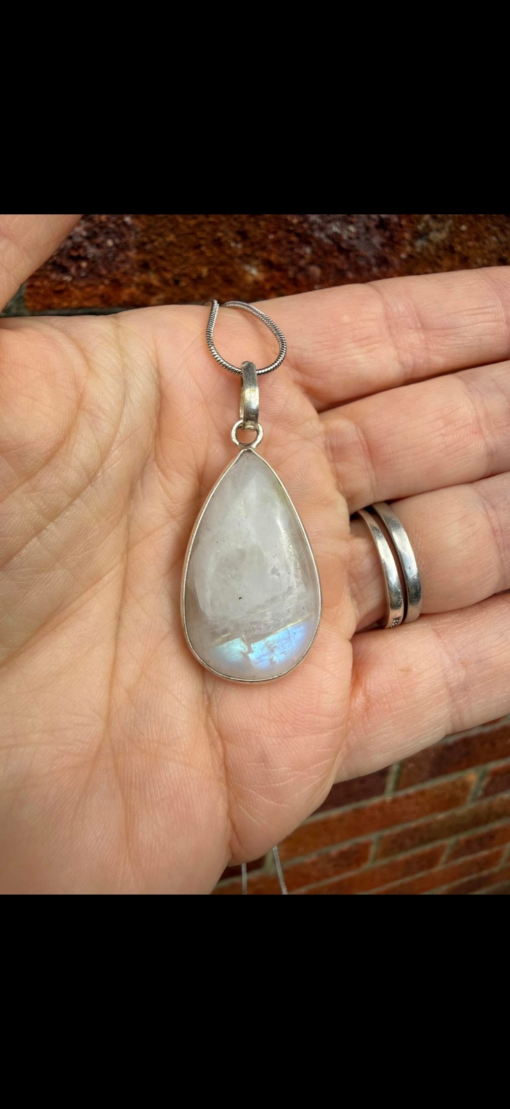 Moonstone pendant