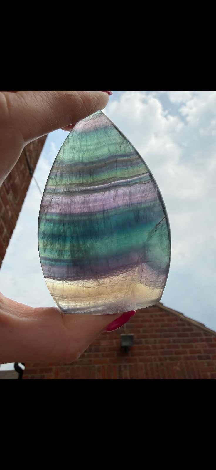 Fluorite flame