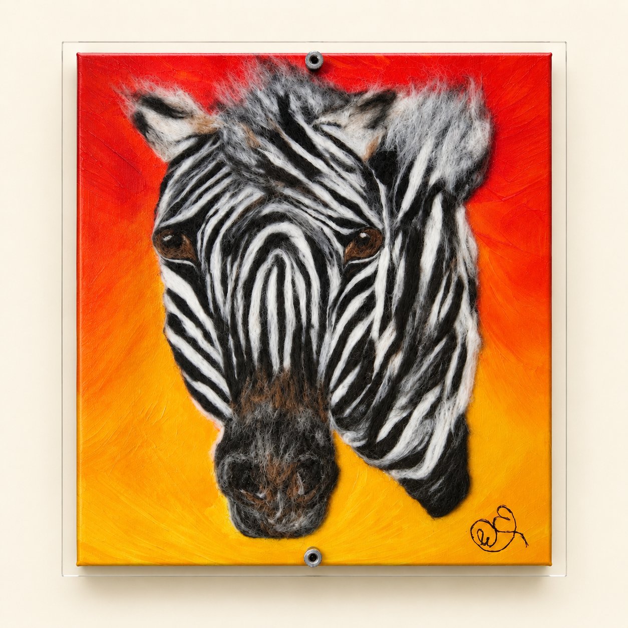 Sunset Zebra