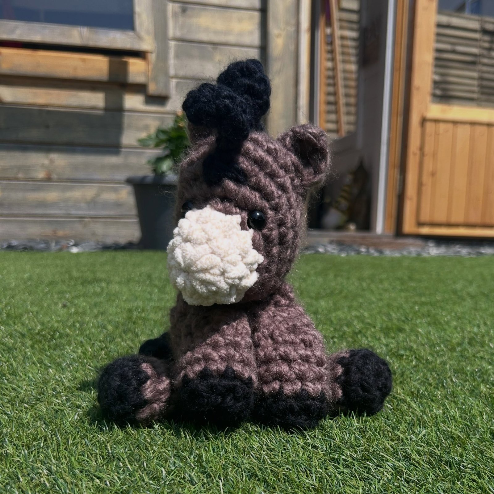 handmade crochet horses 🐎